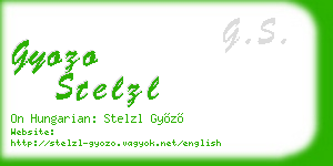gyozo stelzl business card